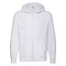 Felpa con zip con cappuccio old